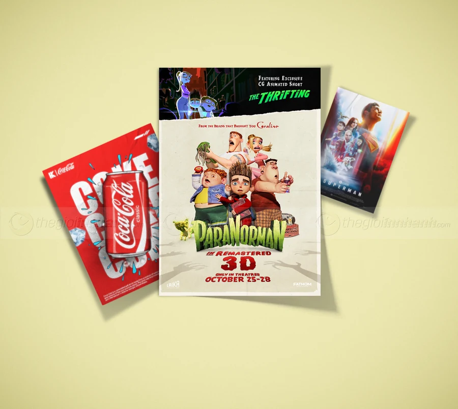 In poster